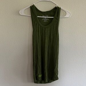 SET Active Olive Green Tank Top